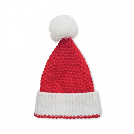 Gorro de punto navideño