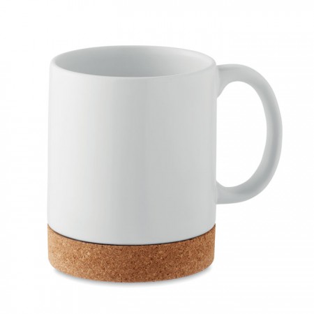 Taza cerámica de corcho 280 ml