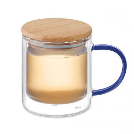 Taza borosilicato doble pared