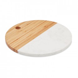 Marble/ bamboo serving board