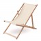 Silla de playa en madera