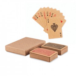 2 deck recycled paper cards