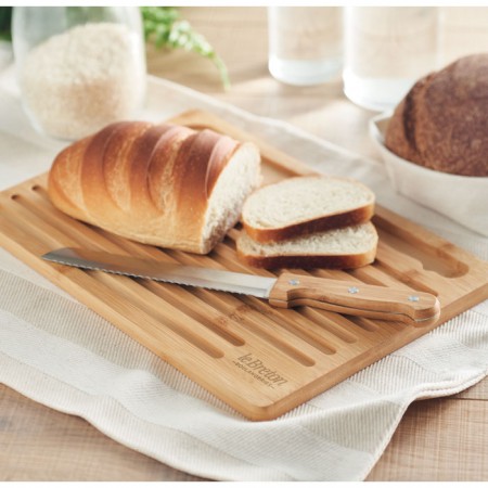 Tabla de bambú para pan