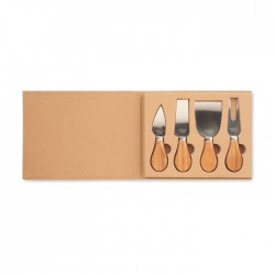 Set de 4 cuchillos para queso