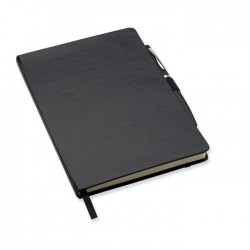 A5 notebook with pen 72 lined