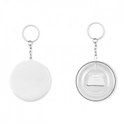 Chapa llavero con abridor