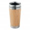 Termo bambú doble capa 400ml