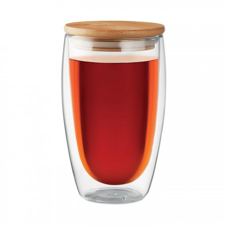 Vaso cristal doble capa 450 ml