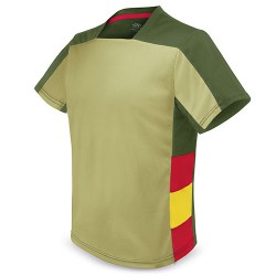 Camiseta bandera verde claro - verde militar