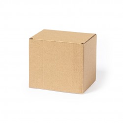 caja 12 x 10.6 x 9 cm de cartón reciclado kraft