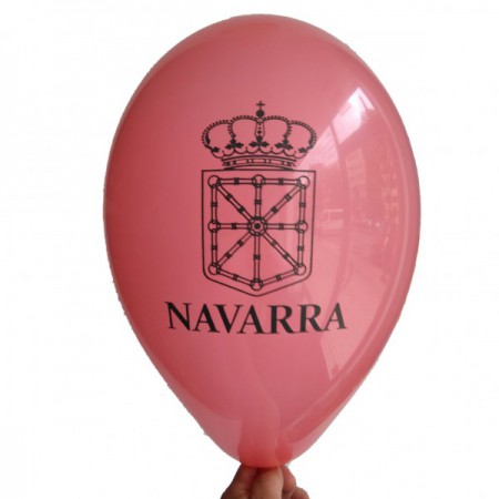 Pack 25 globos escudo de Navarra